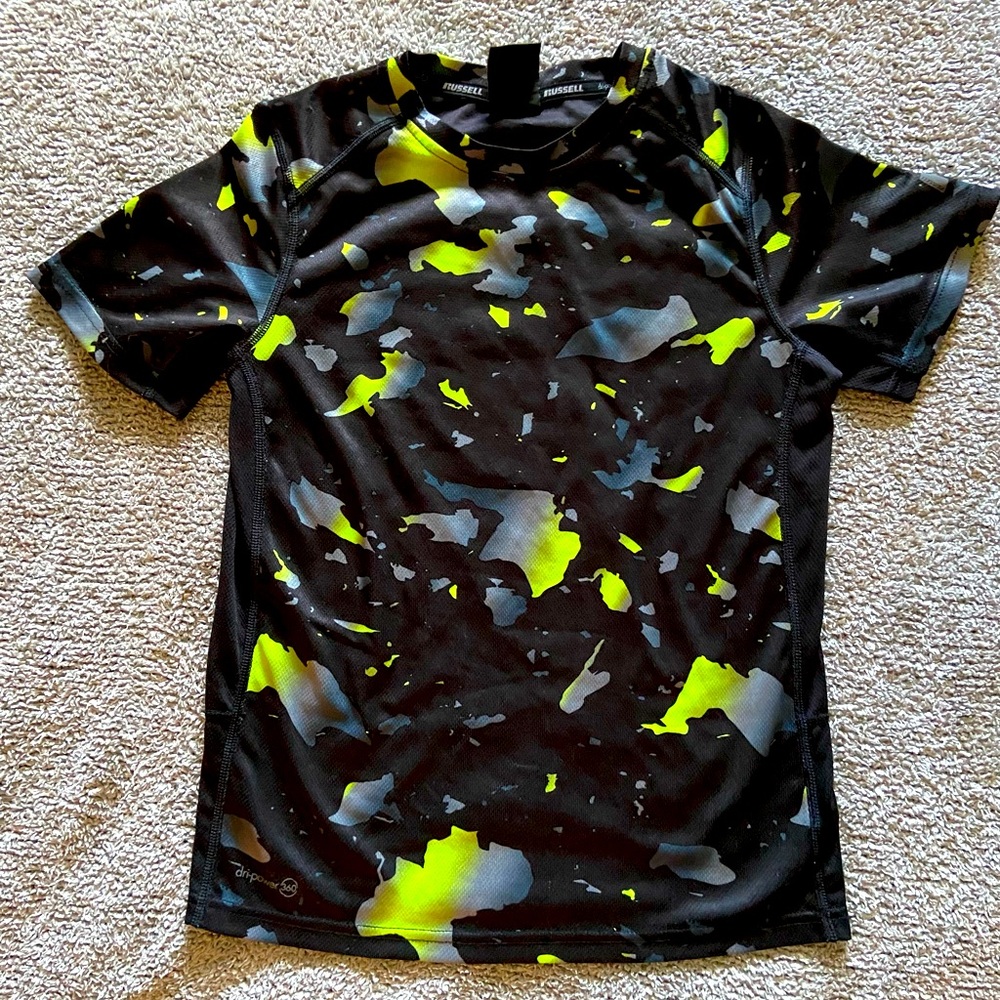 Boys L (10-12) Russell Dri-fit performance shirt